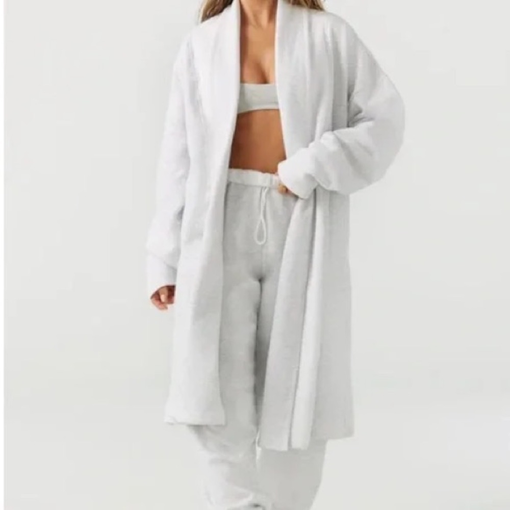 Joah Brown Oversized Cardigan Gray